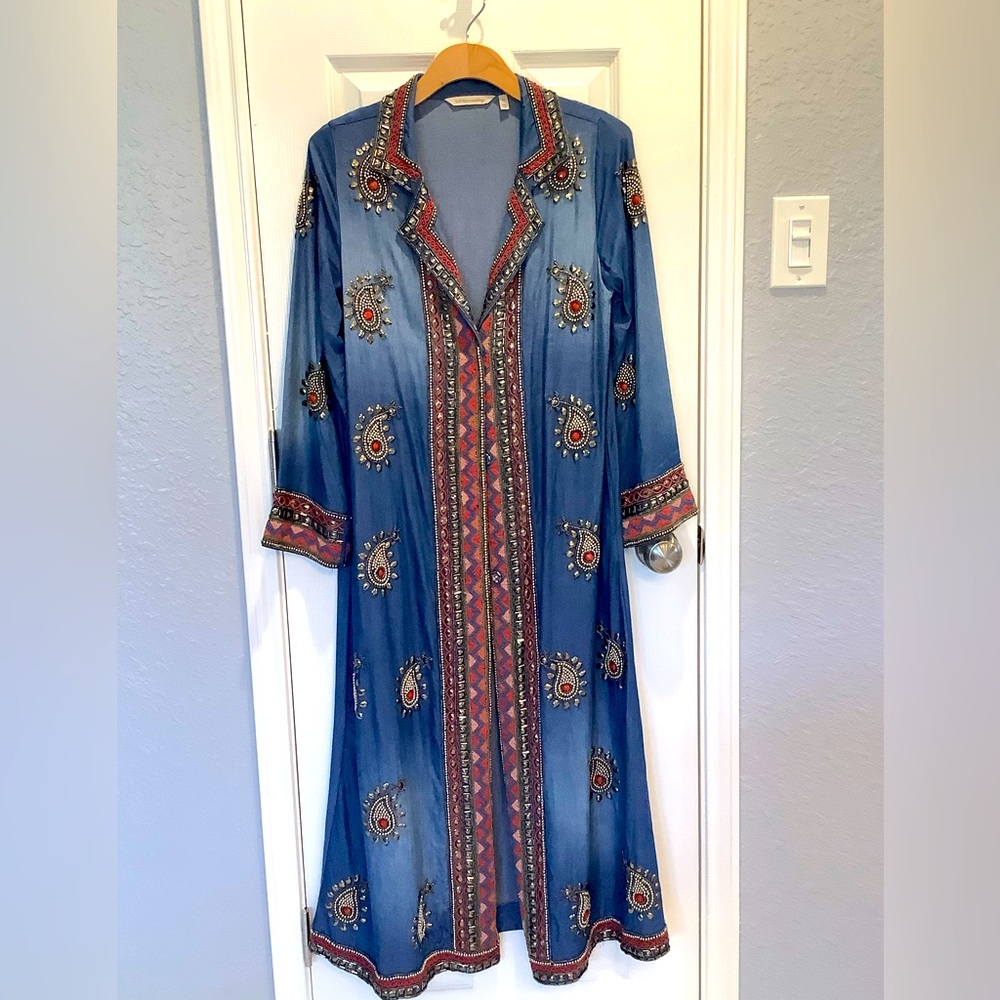 Soft Surroundings Denim Duster